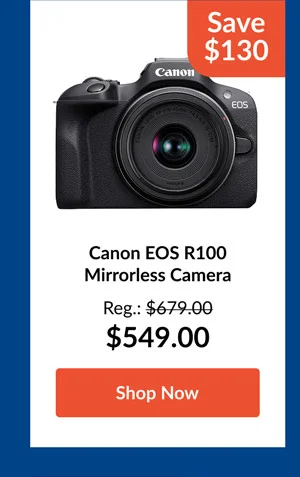 Canon EOS R100 Mirrorless Camera