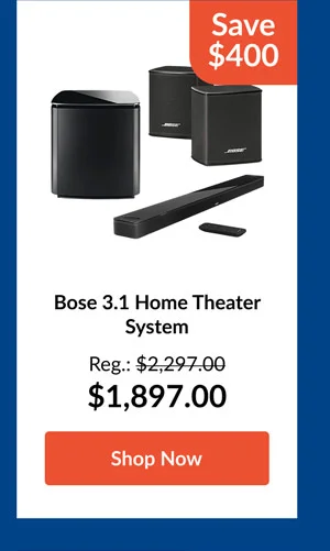 Bose 3.1 Home Theater System