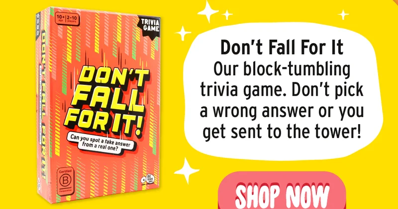 Don't Fall For It: Shop Now