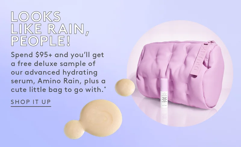 Get Your FREE Amino Rain + Dimple Cosmetic Bag