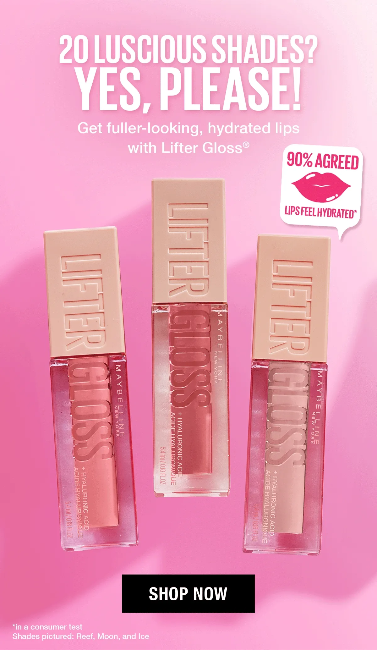 20 Luscious Shades? Yes Please! Shop Lifter Gloss
