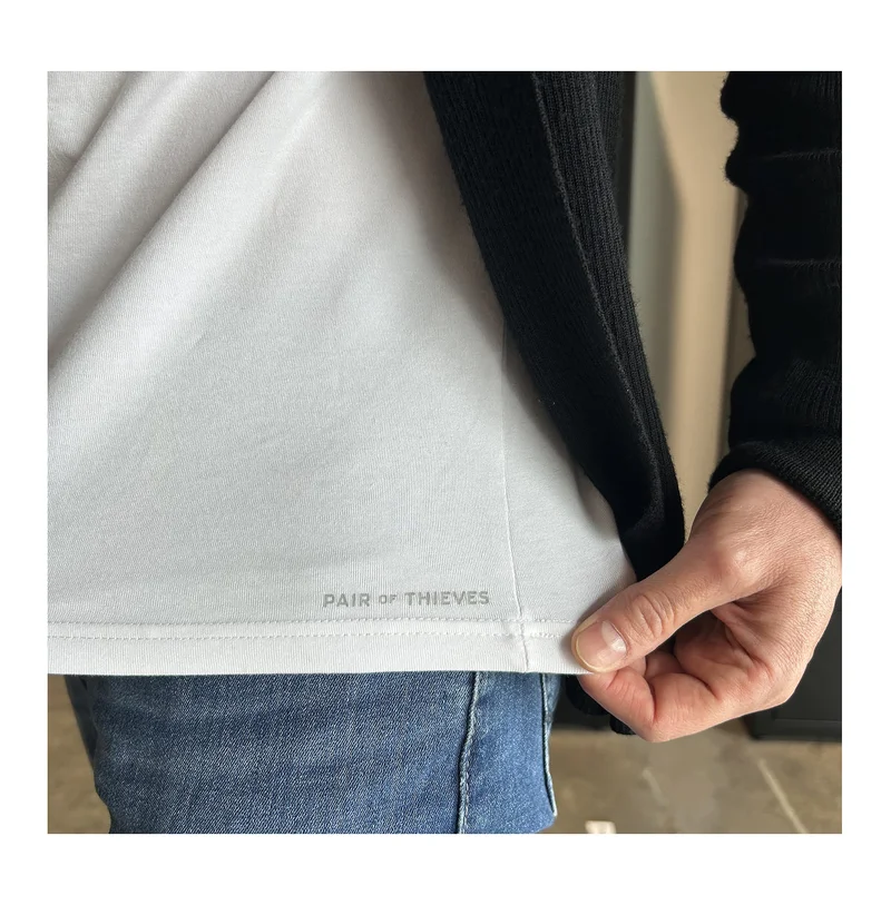 Close up of Pair of Thieves SuperSoft Crew Neck Classic Pocket Tee