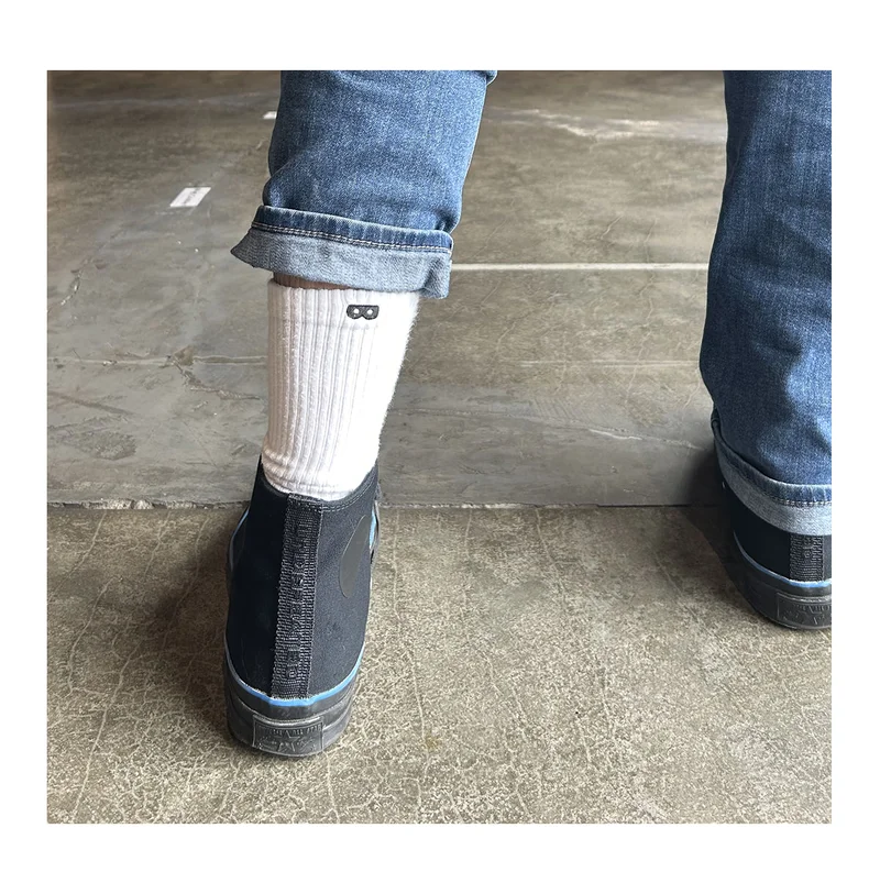 Close up of BOWO Cushion Crew Socks