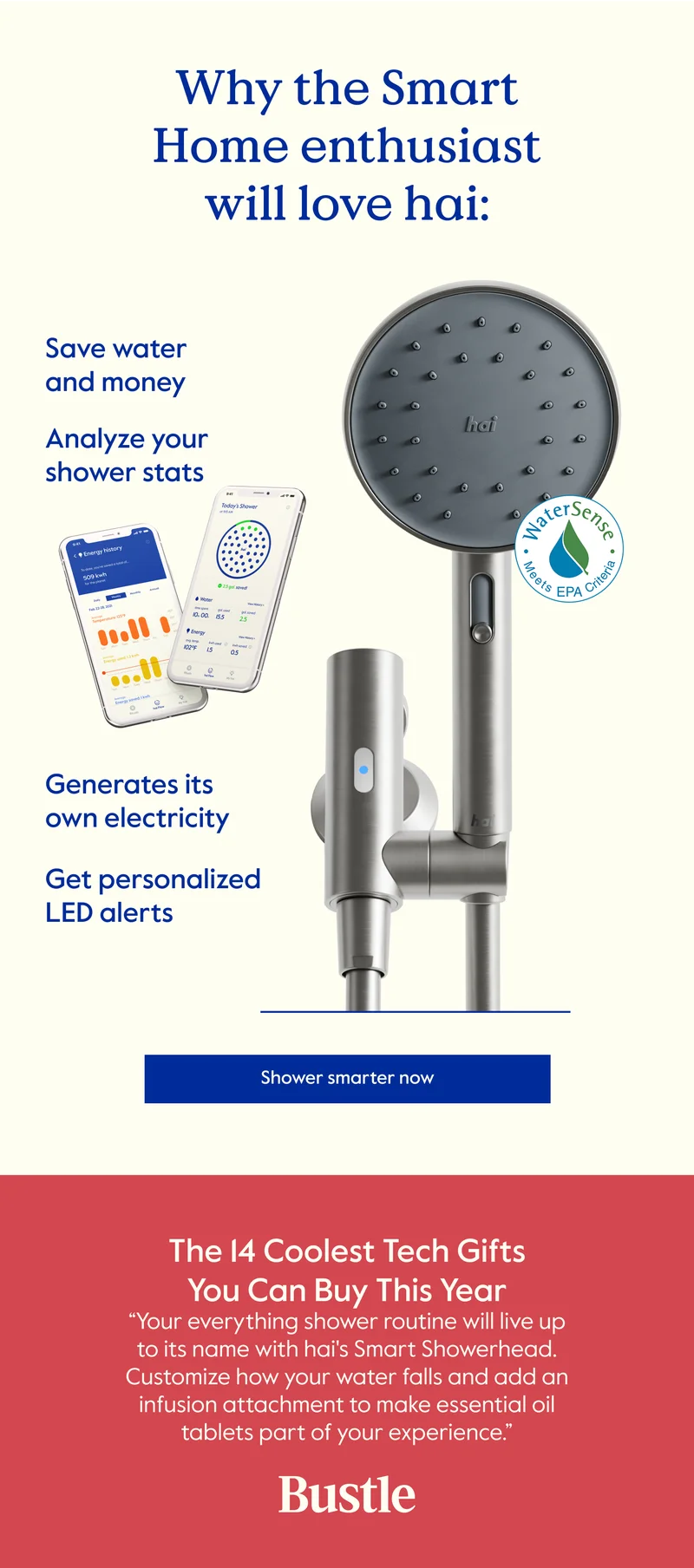 hai smart showerhead