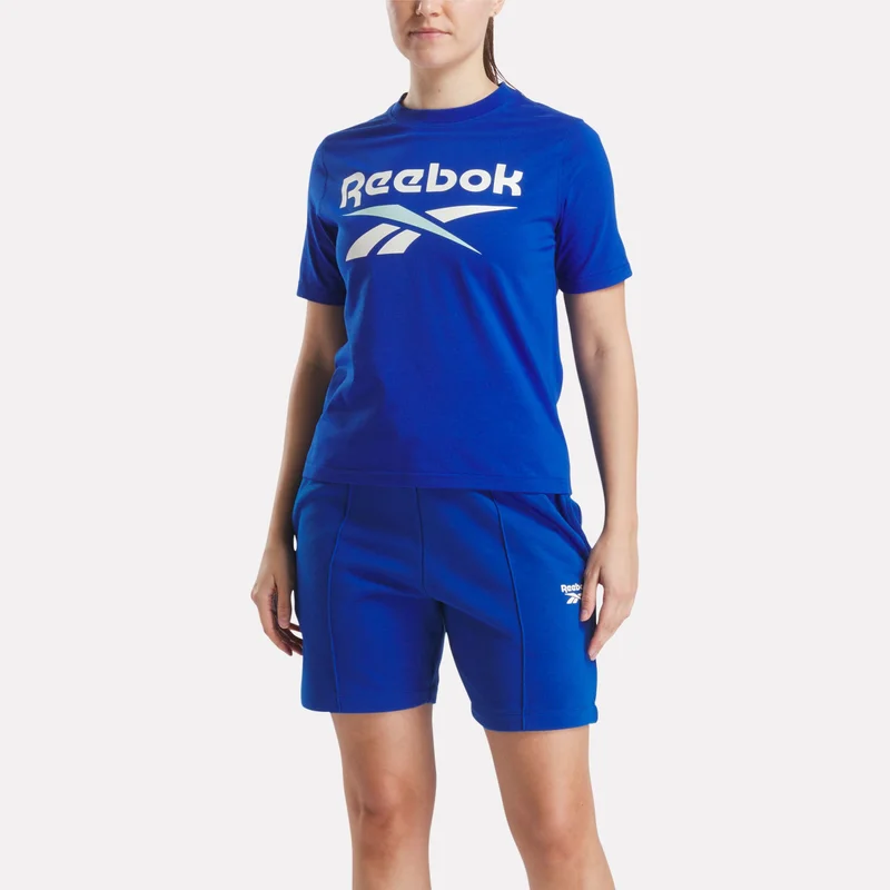 Image of Women's Two-Color Logo Crew Short Sleeve Tee