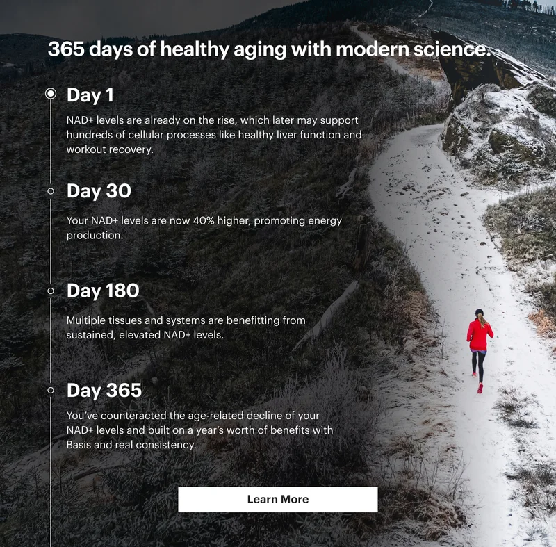 365 days of healthy aging with modern science. | Learn More