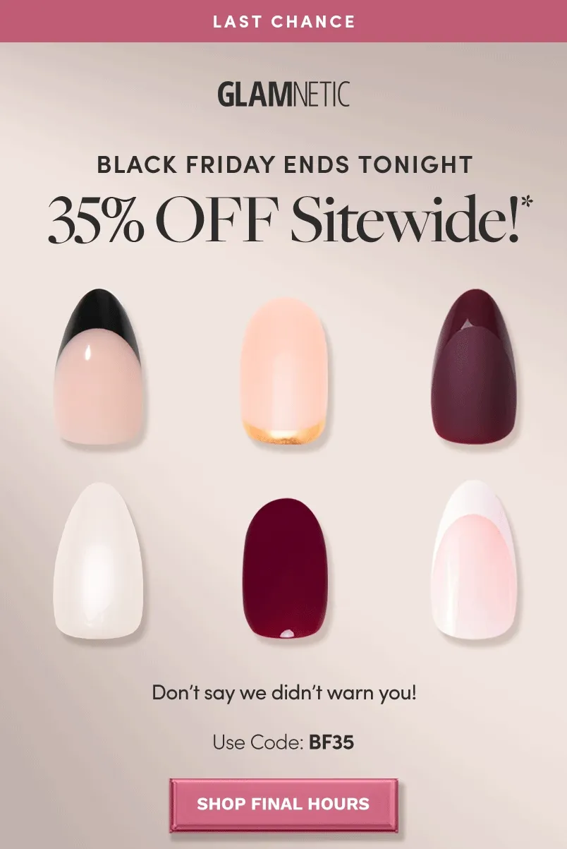 Shop 35% Off Sitewide with code BF35