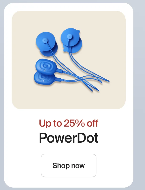 Up to 25% off | PowerDot | Shop now