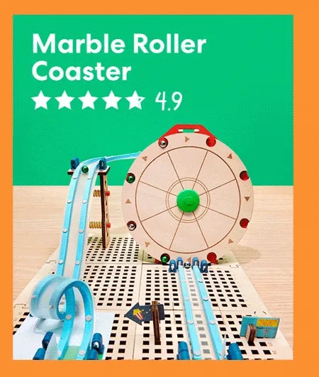 Marble Roller Coaster