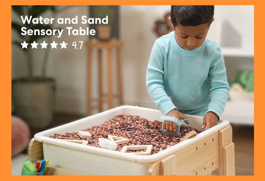 Water and Sand Sensory Table