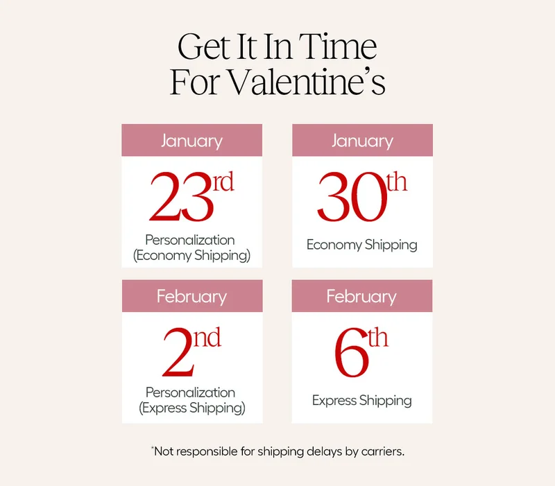Get It In Time For Valentine's