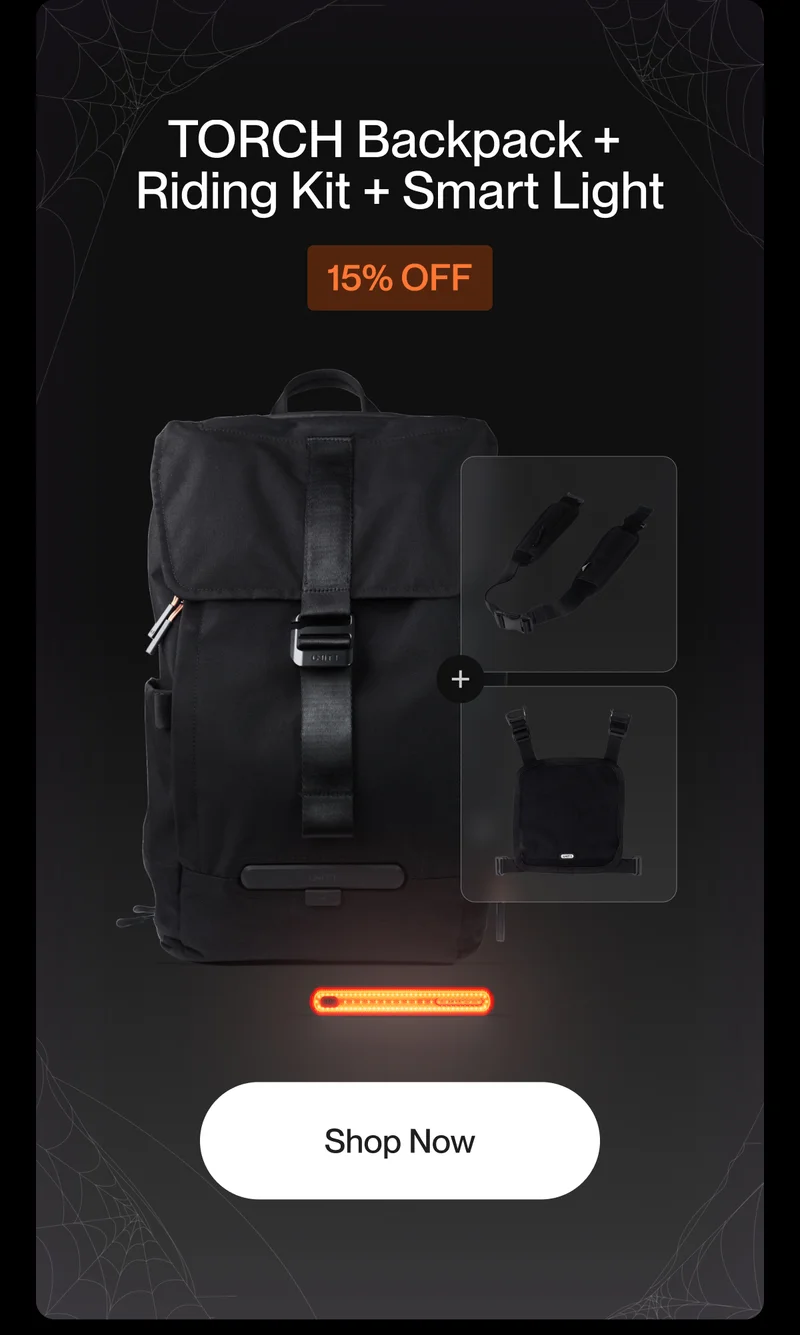 Bundle with TORCH, riding kit and smart light