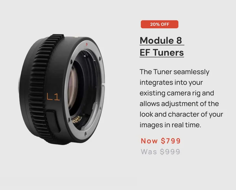 20% Off Module 8 EF tuners now $799