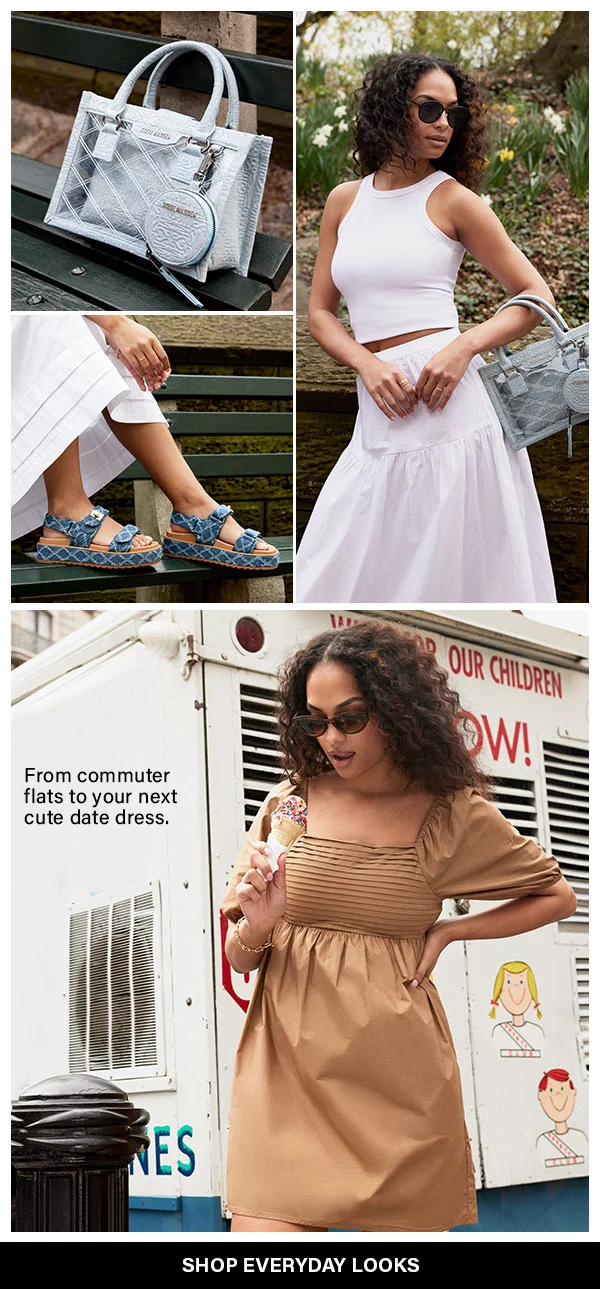 Bigmona, celeste denim bag, inra dress