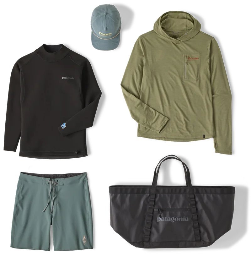 Six pieces of clothing