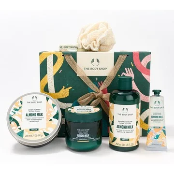 The Body Shop Almond Milk Bath & Body 5-pc Hydrating Gift Set