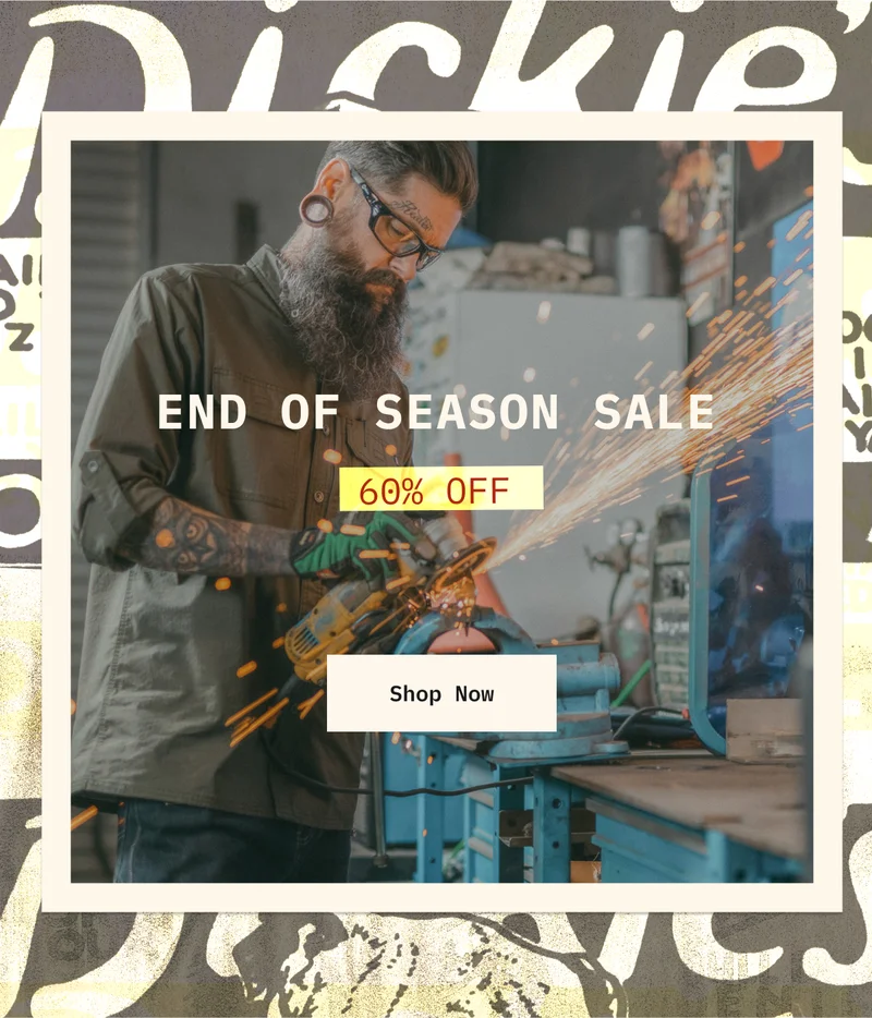 END OF SEASON SALE. 60% OFF. SHOP NOW.