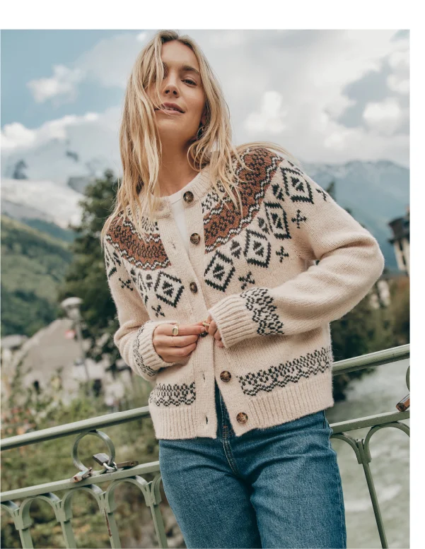 Ava Fair Isle Cardigan