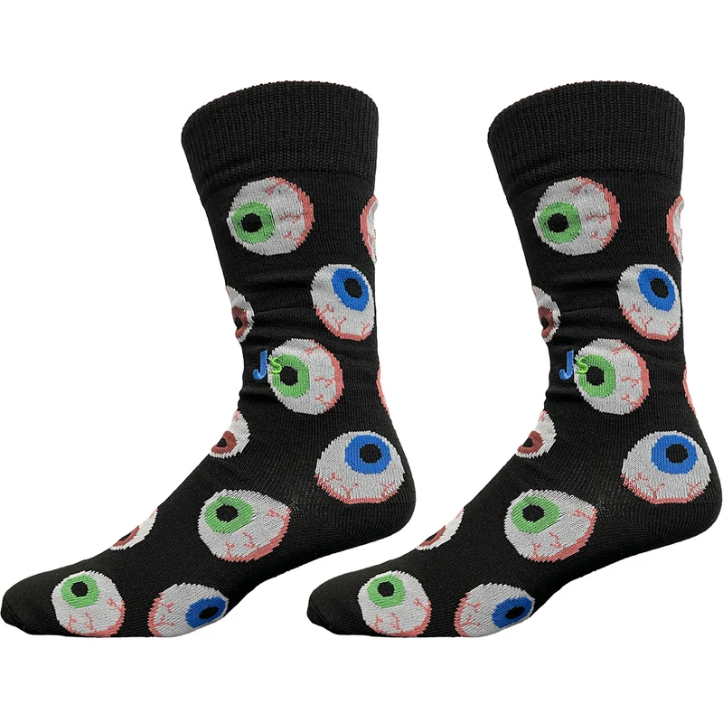 Image of Spooky Eyeballs Men's Crew Socks