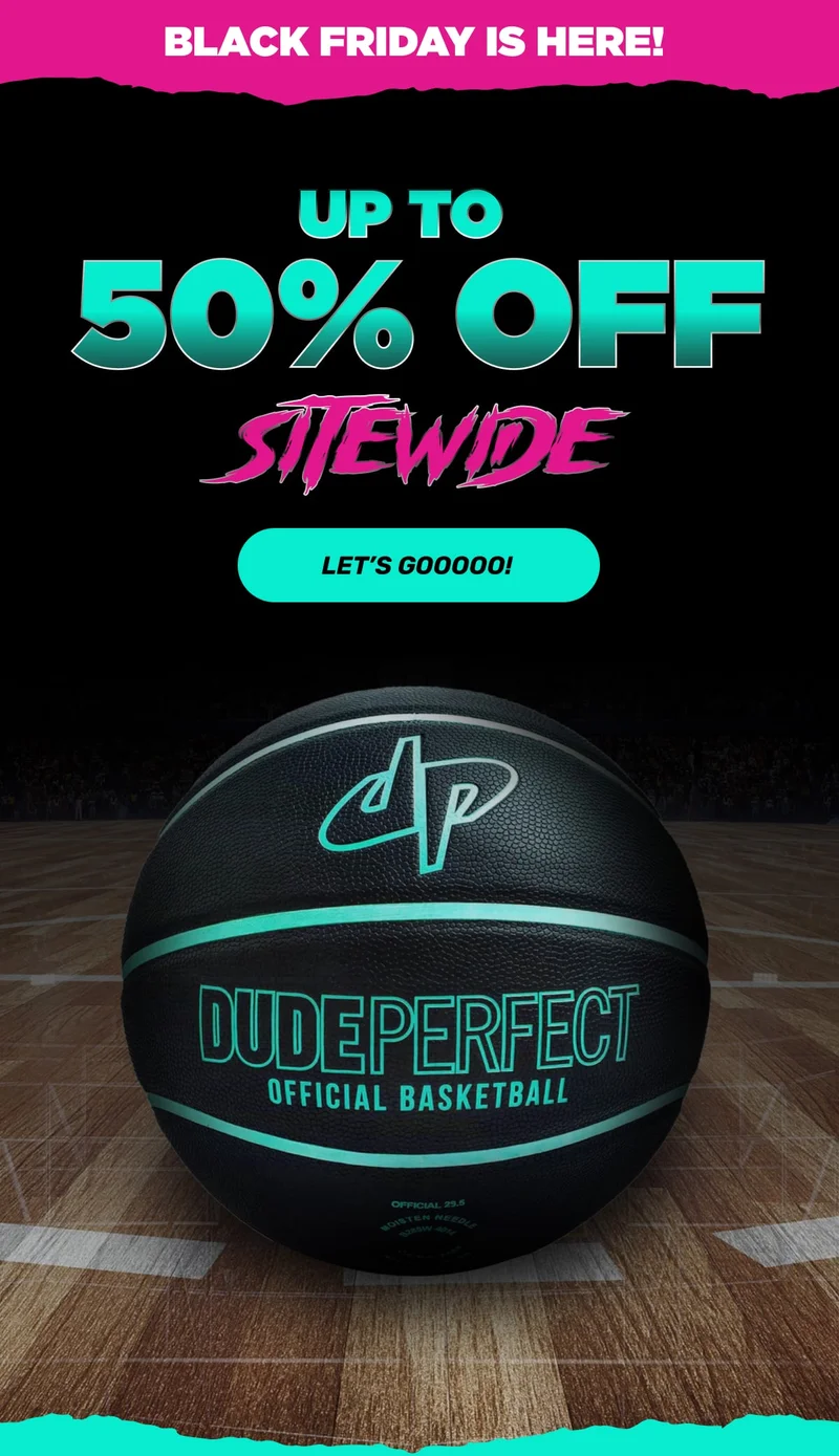 Black Friday Sale: Up to 50% Off Sitewide - LET'S GO!