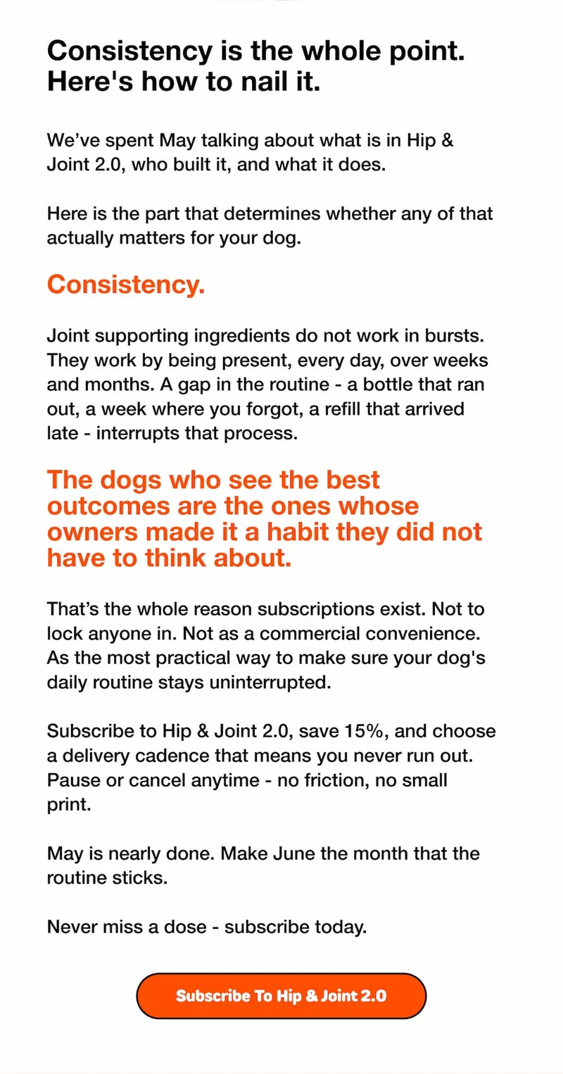 Consistency is the whole point. Here's how to nail it.