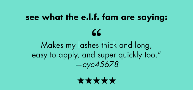 ''Makes my lashes thick and long, easy to apply, and super quickly too.''