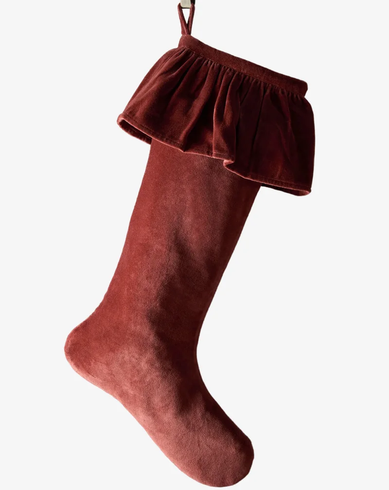 Shop Mauree Velvet Stocking