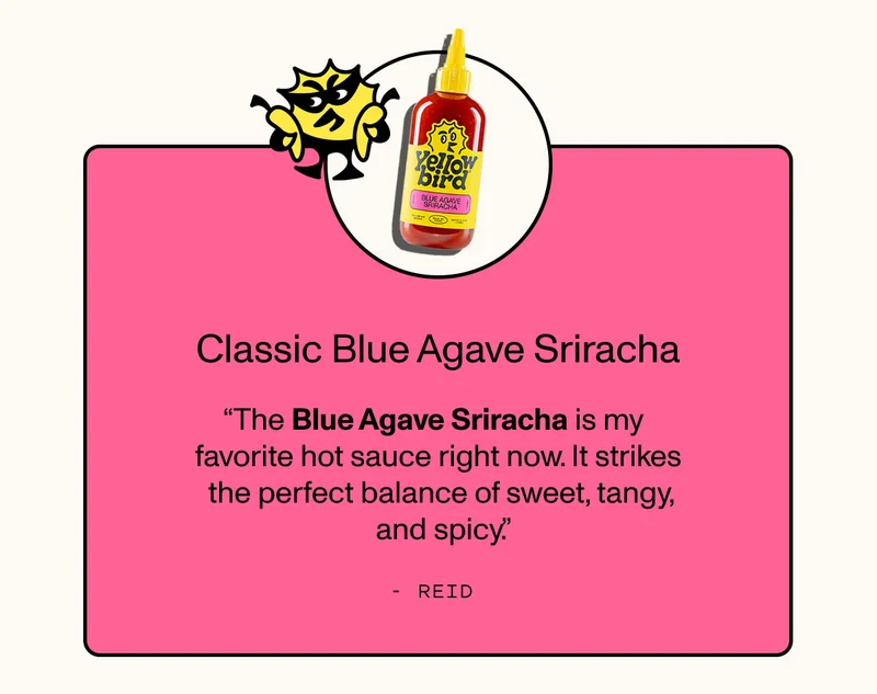 CLASSIC BLUE AGAVE SRIRACHA