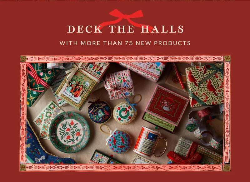 deck the halls with more than 75 New Products