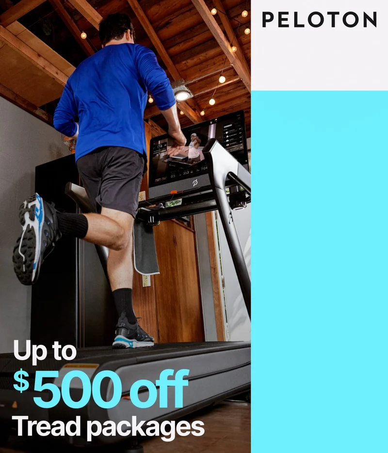 Up to $500 off Tread packages
