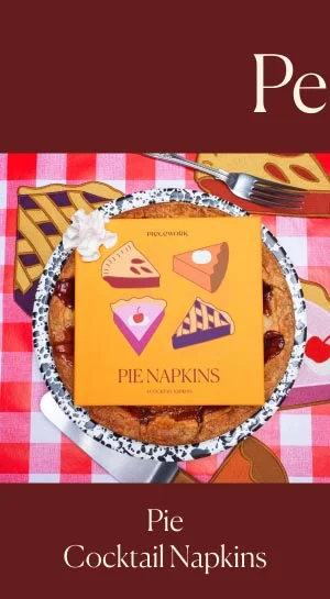 Perfect Pairings: Pie Cocktail Napkins