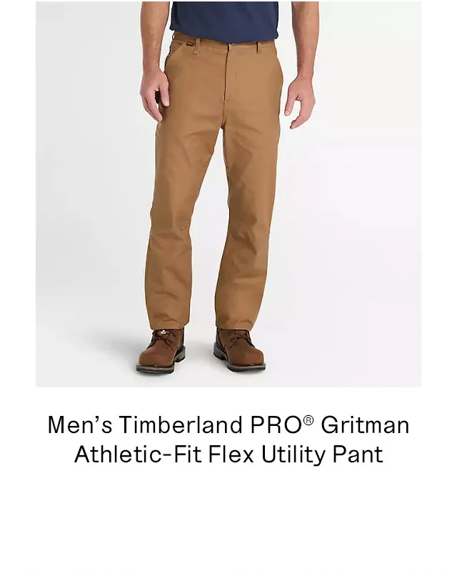 Men's Timberland PRO Gritman Athletic-Fit Flex Utility Pant