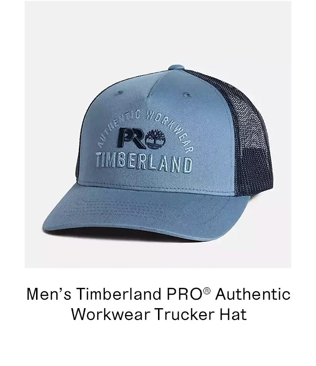 Men's Timberland PRO Authentic Workwear Trucker Hat