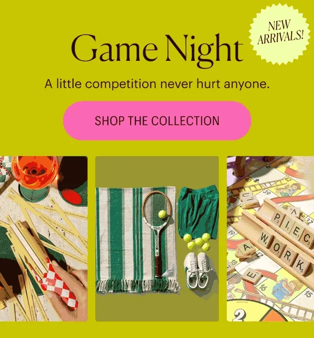 Game Night - A little competition never hurt anyone.