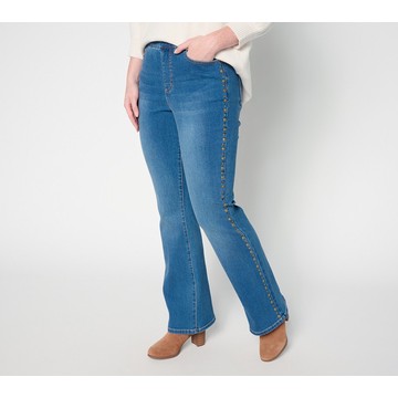 Ree by The Pioneer Woman Regular Indigo Boot Cut Studded Jeans