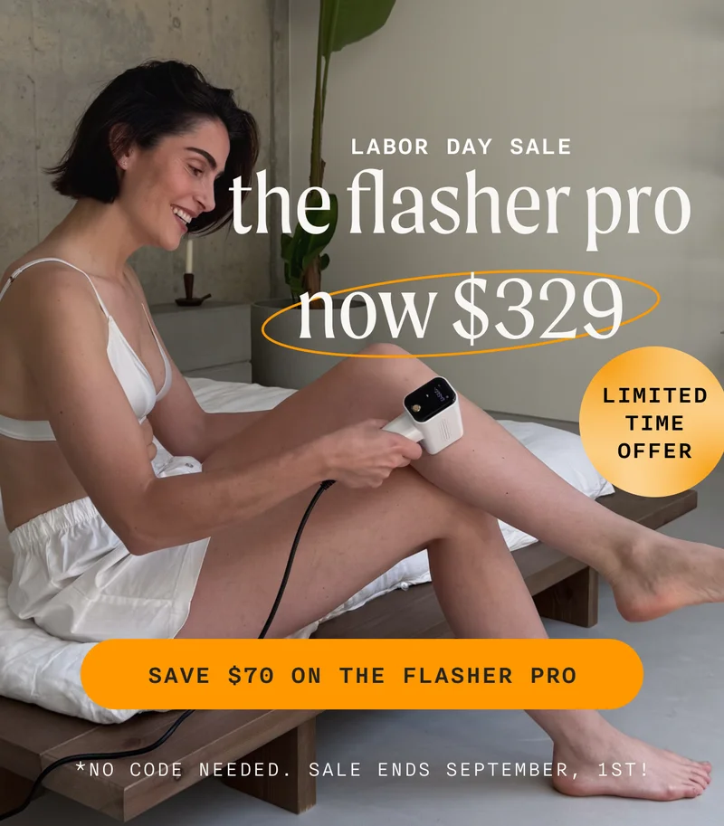 Labor Day Sale - the flasher pro now $329 - (LIMITED TIME OFFER) - SAVE $70 ON THE FLASHER PRO - *No code needed. Sale ends September, 1st!