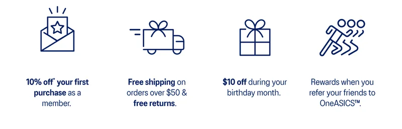 One ASICS Benefits