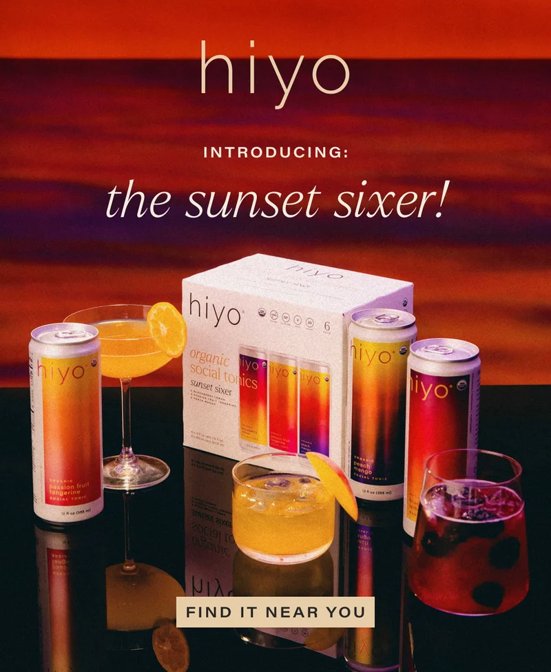 hiyo | introducing: the sunset sixer! | [ FIND IT NEAR YOU ]