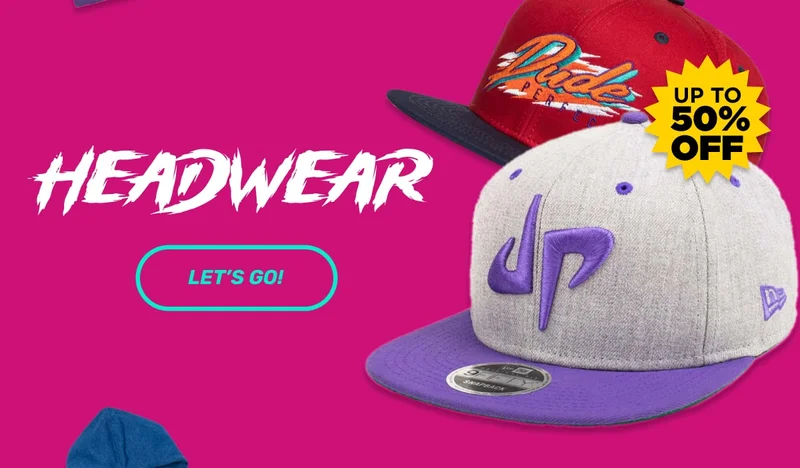 Up to 50% OFF Headwear