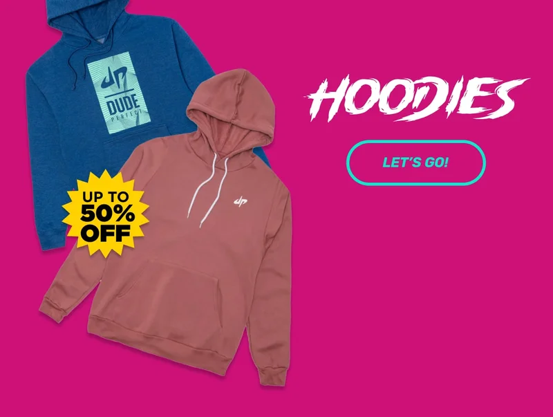 Up to 50% Off Hoodies