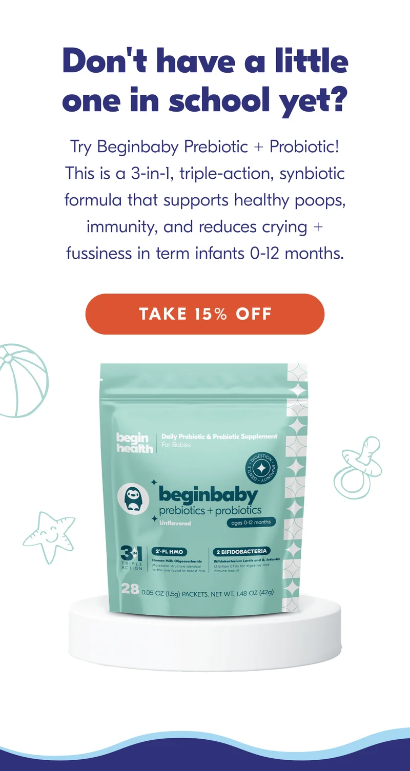 Also save on this pre+pro supplement for babies!