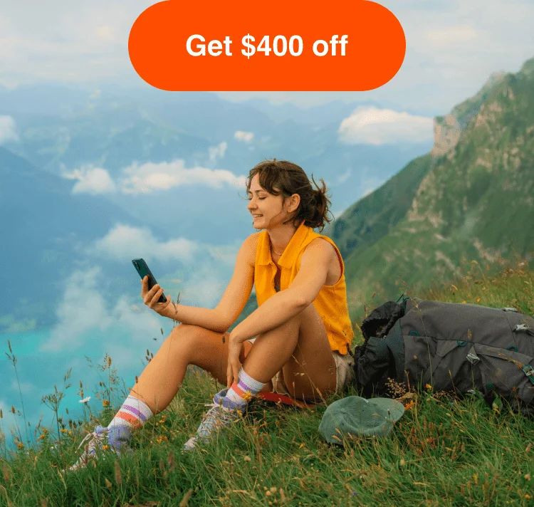 Get $400 off