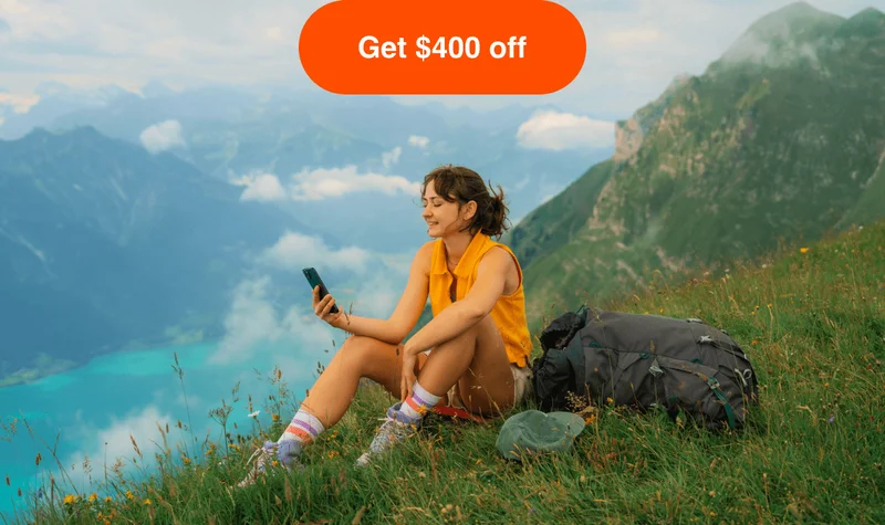 Get $400 off
