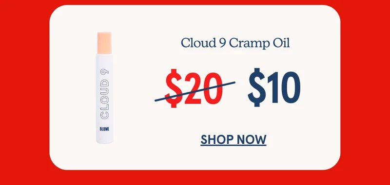 Cloud 9 Cramp Oil [was $20, now $10]