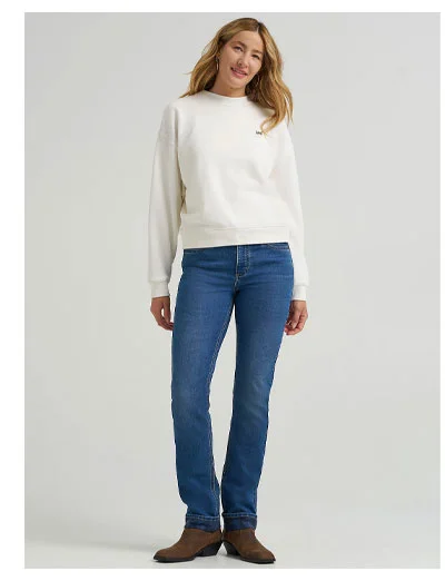 Women's Legendary Regular Straight Fleece Lined Jean