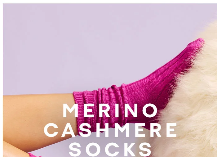 MERINO CASHMERE SOCKS