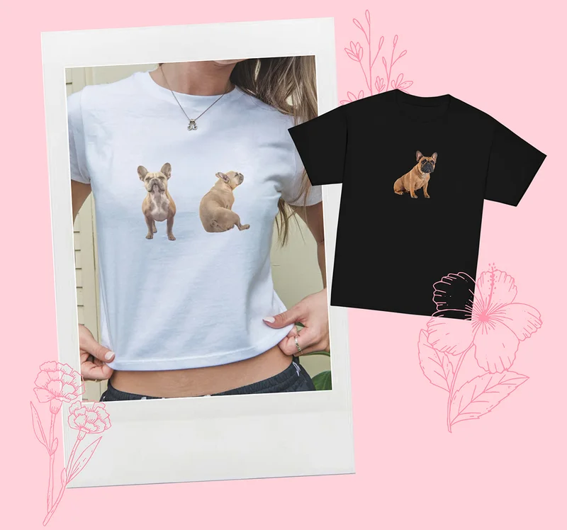 Baby Tee Customer Photo collage