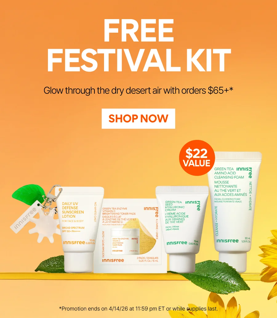 FREE FESTIVAL KIT WITH ORDERS $65+