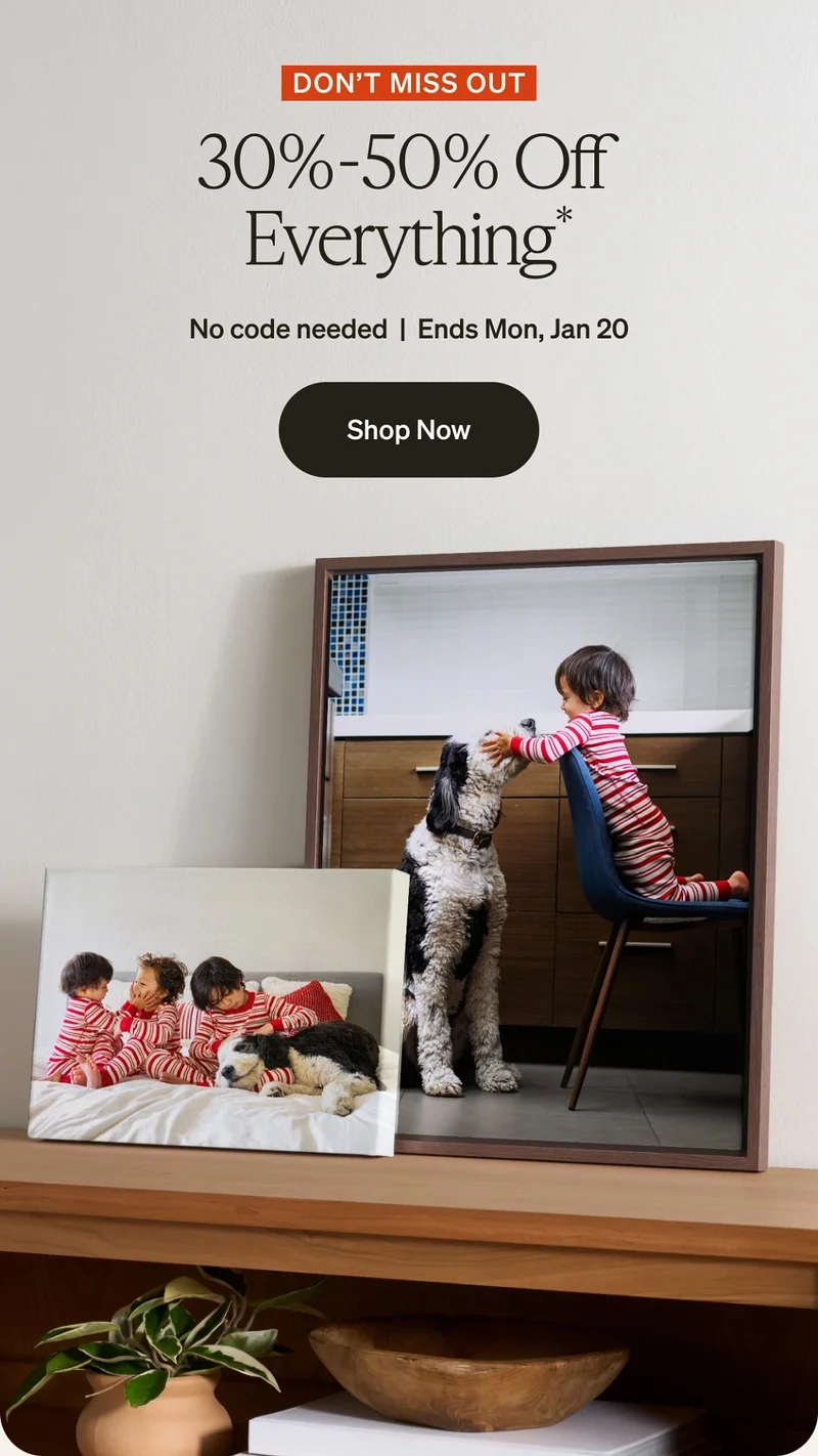 30% - 50% Off Everything