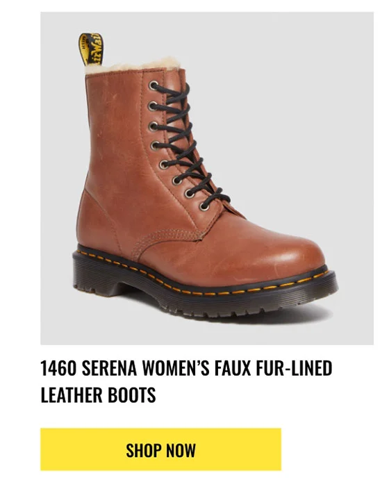 1460 Serena Women's Faux Fur-Lined Leather Boots